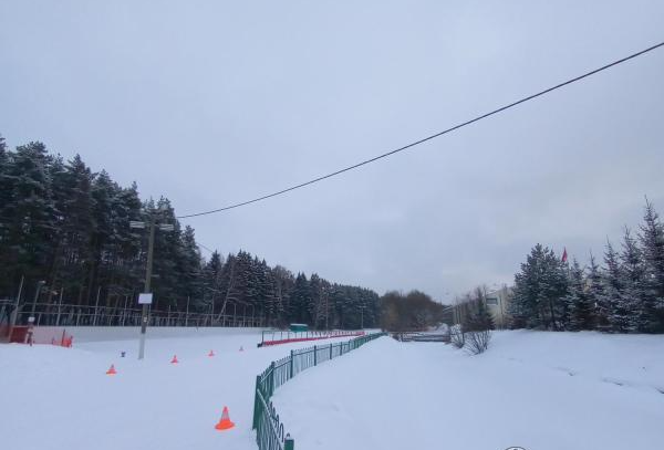 Снежинка лыжероллерная трасса вид 2.  