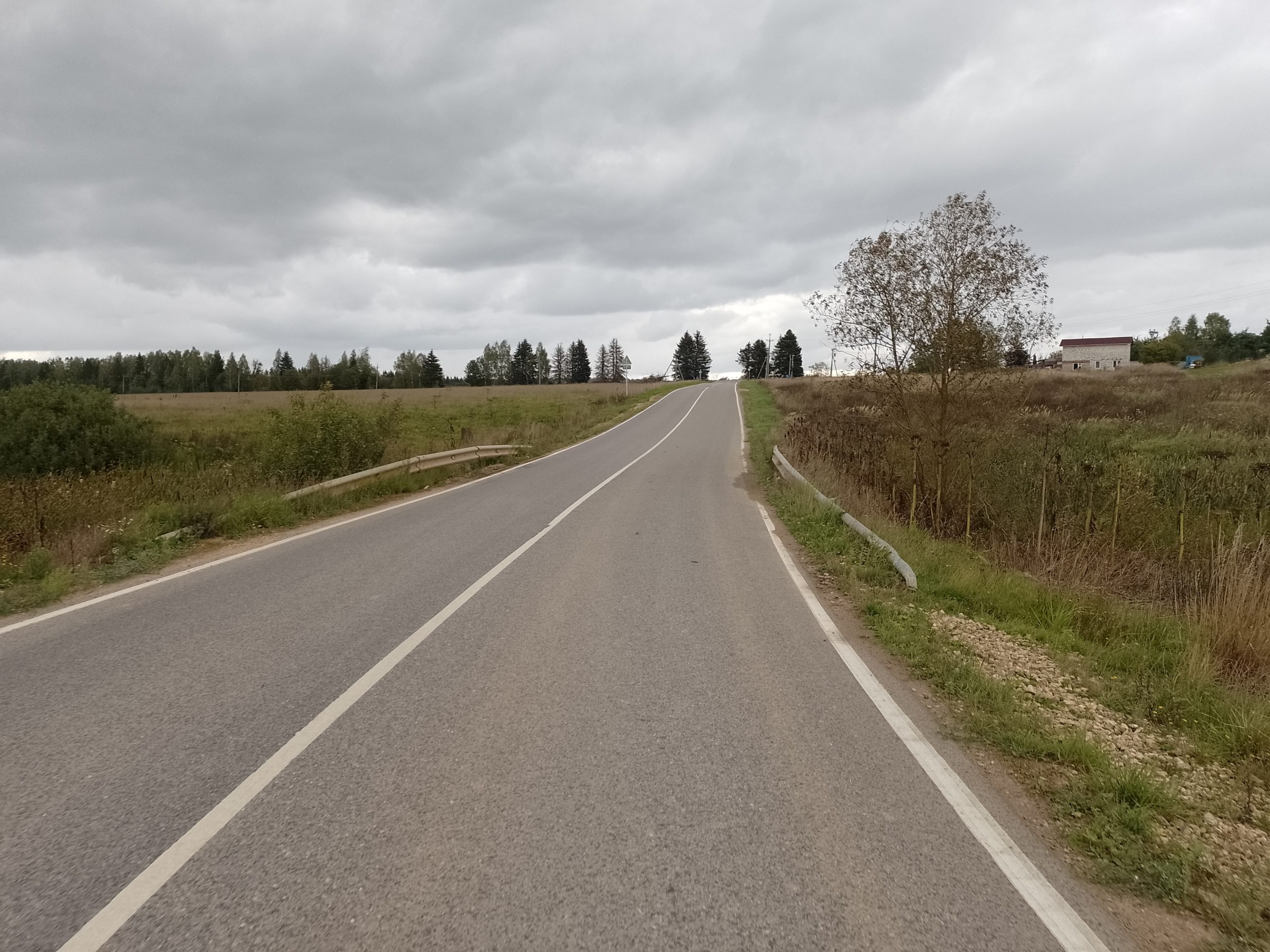 Н Горбово — Лызлово место для катания на лыжероллерах, автодорога вид 2.  