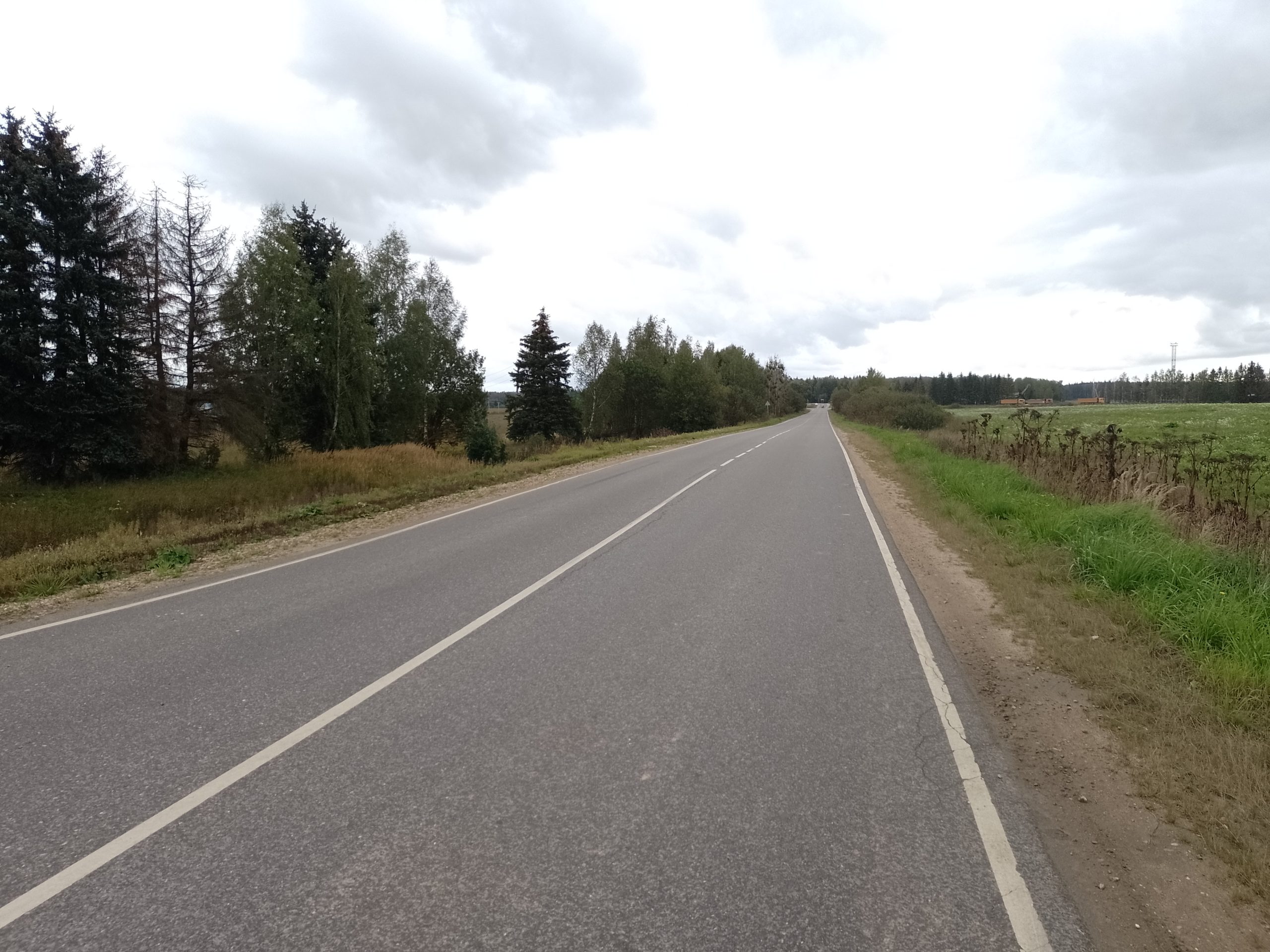 Н Горбово — Лызлово место для катания на лыжероллерах, автодорога вид 5.  