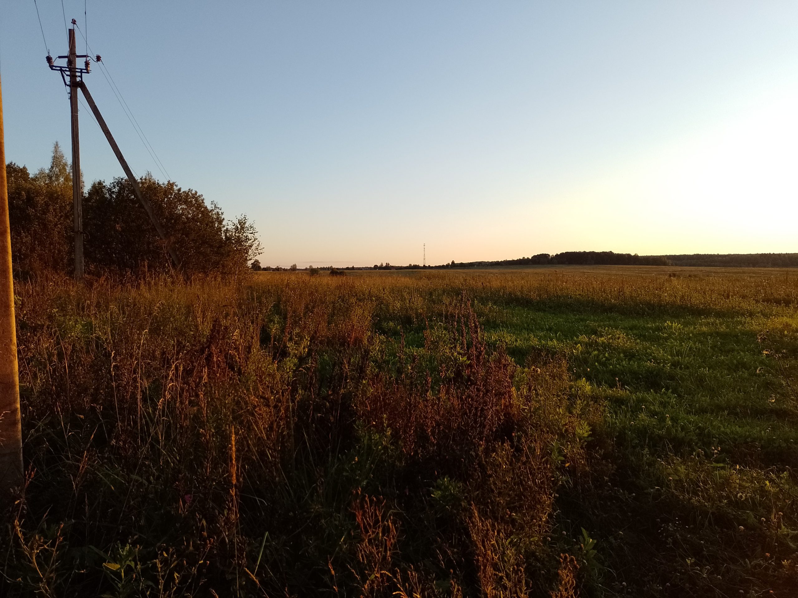 Н Горбово — Лызлово место для катания на лыжероллерах, автодорога вид 10.  