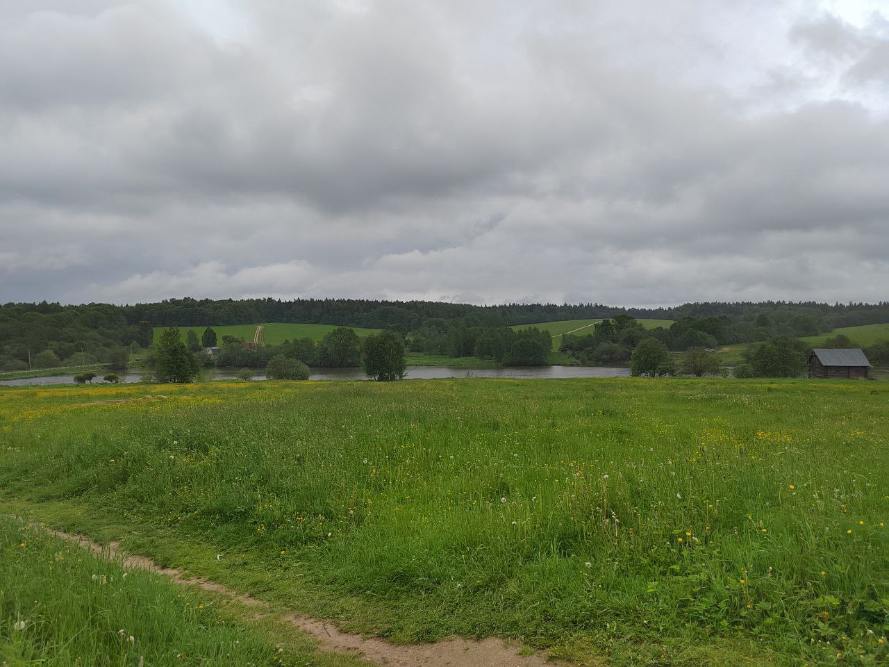 Нововоронино лыжная трасса вид 13.  