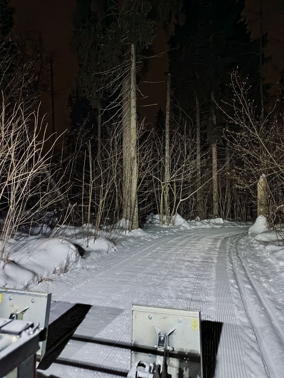 Нововоронино лыжная трасса вид 3.  