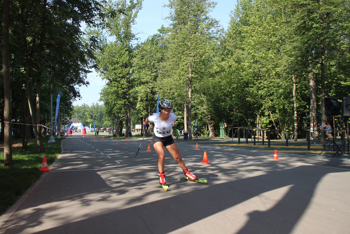 Одинцово лыжероллерная трасса вид 16.  