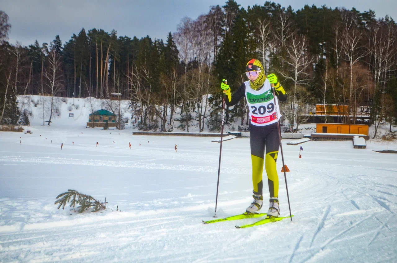 Романтик лыжная трасса вид 5.  