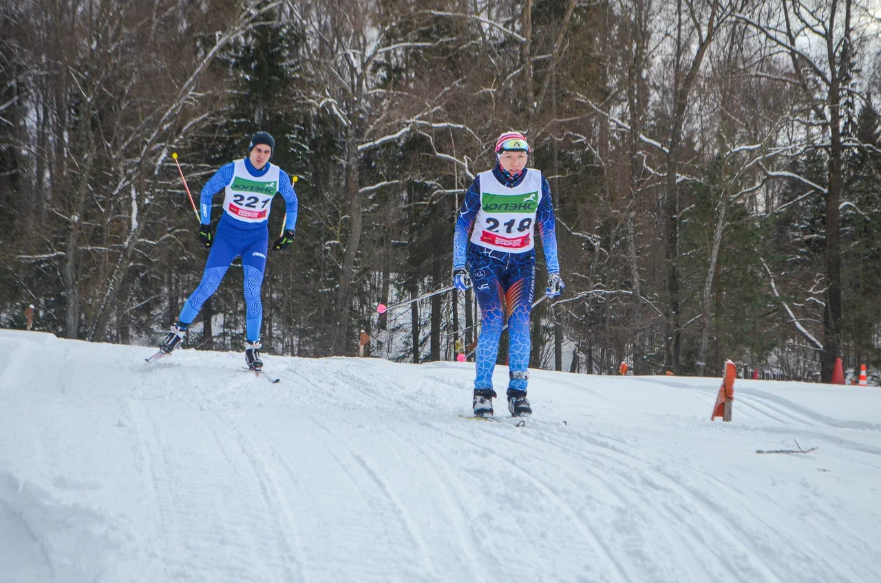 Романтик лыжная трасса вид 4.  