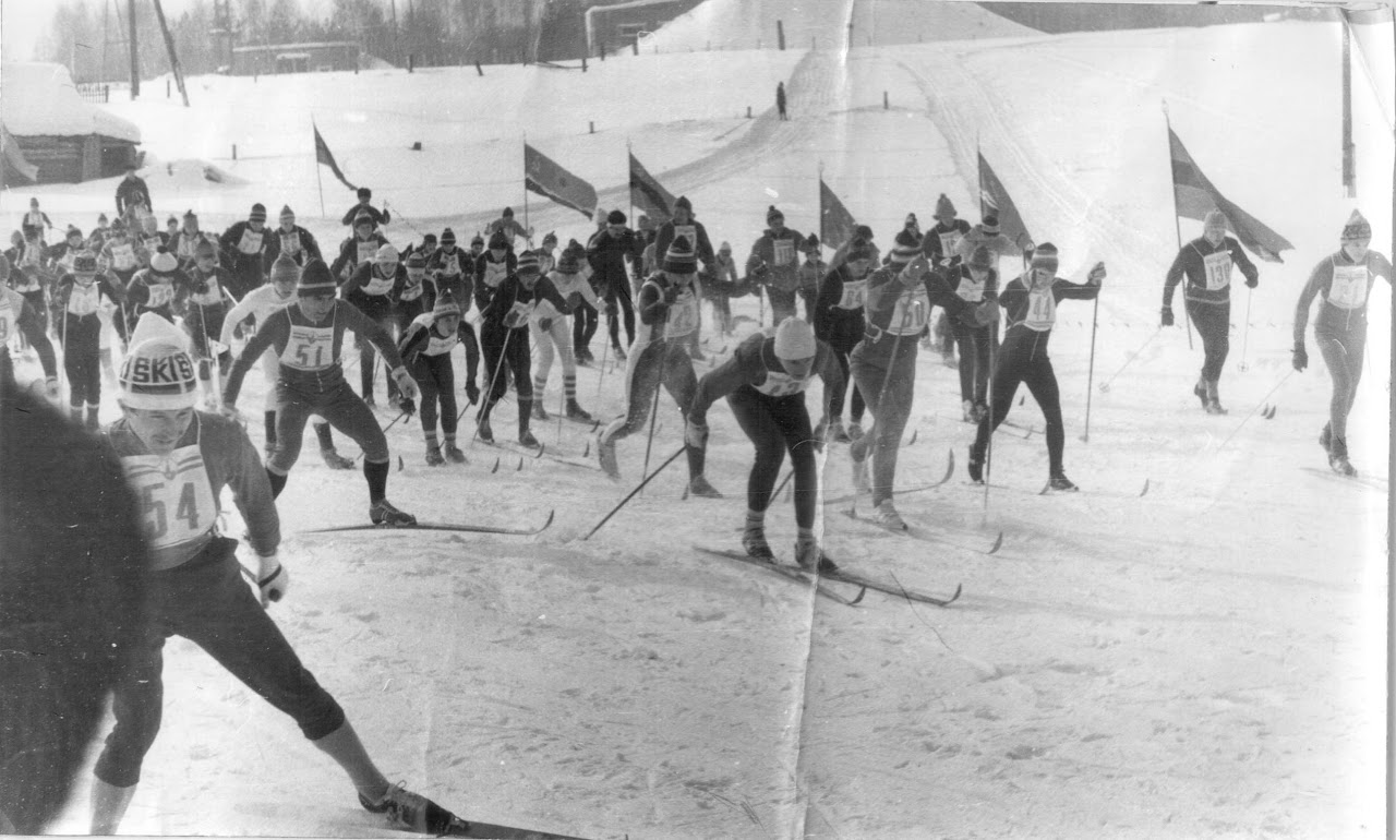 Черноголовка лыжная трасса вид 7.  