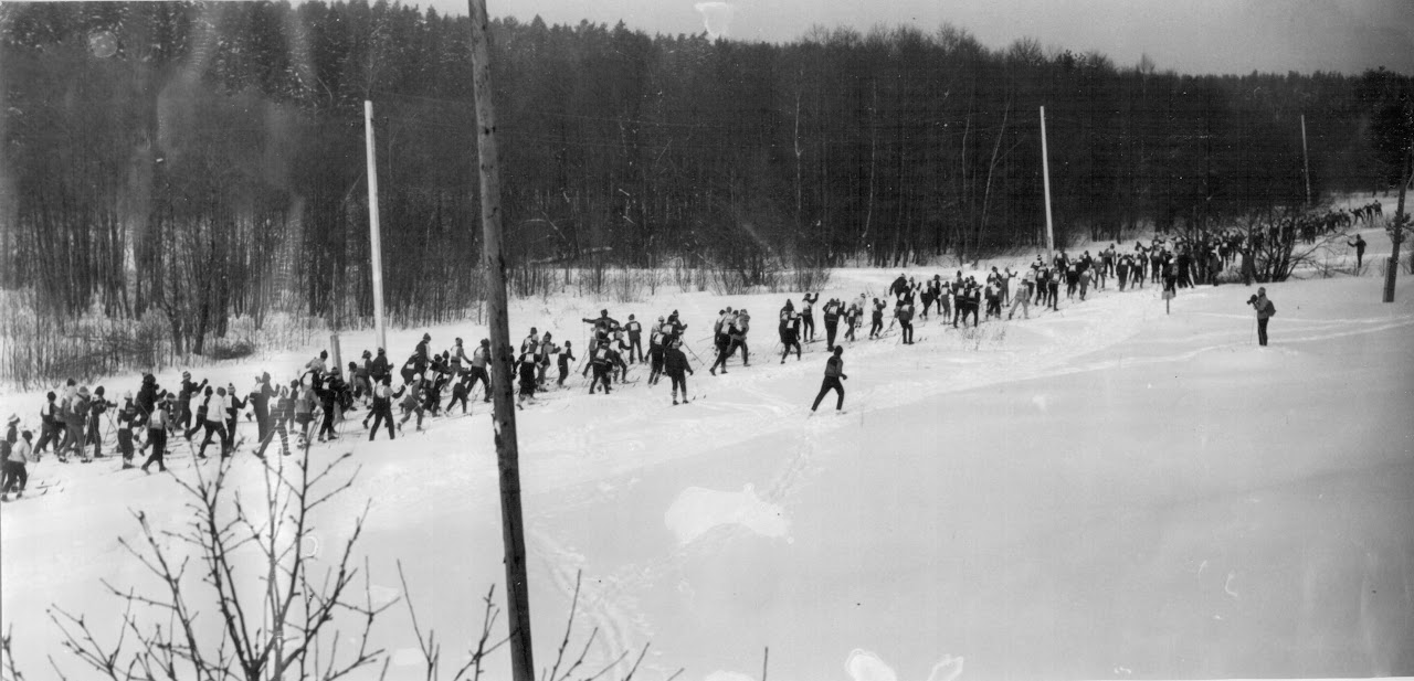 Черноголовка лыжная трасса вид 8.  