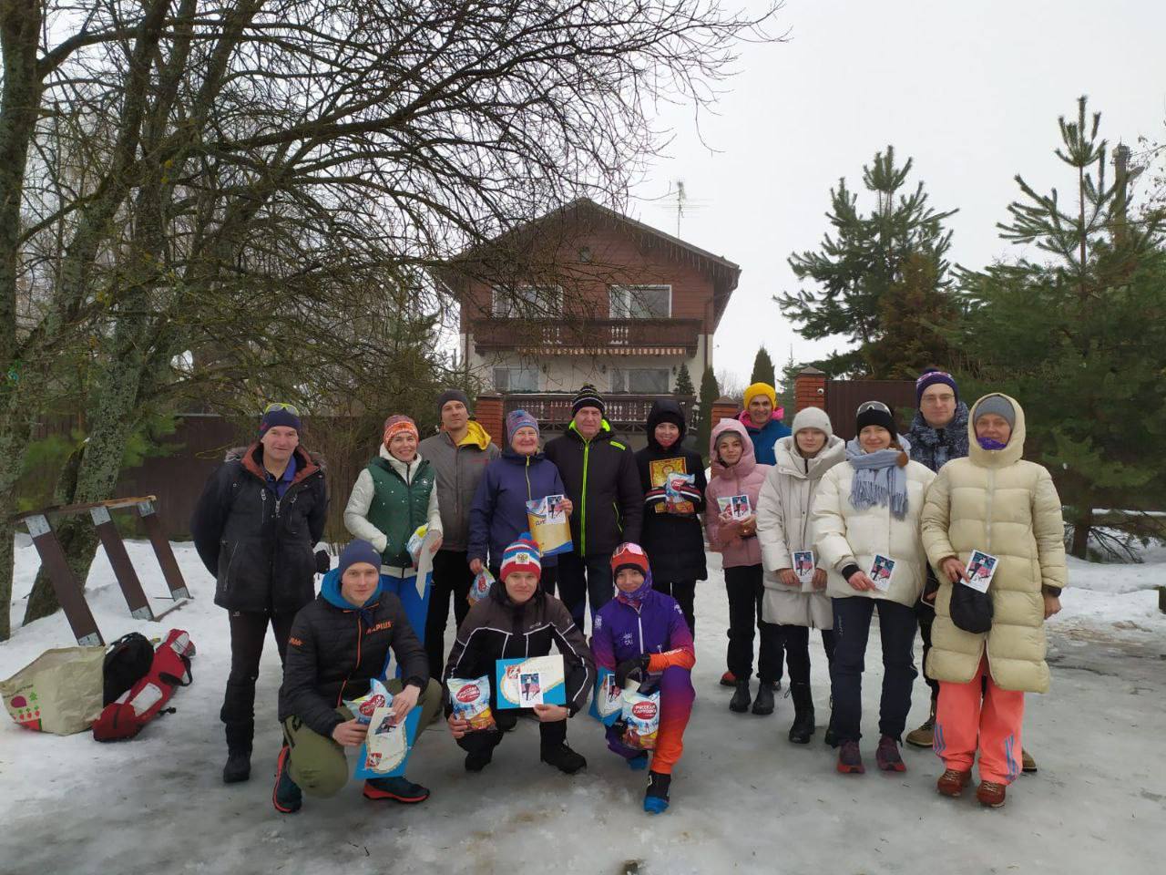 Первомайское лыжная трасса вид 4.  