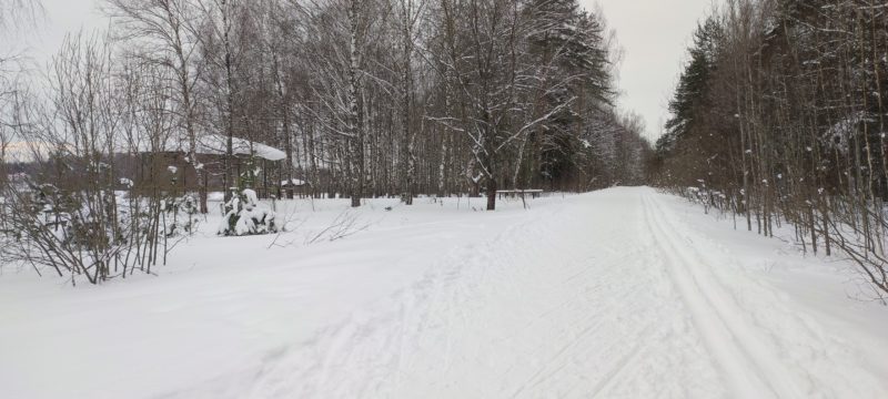 Трасса лыжная Кубинка-1, состояние на 13 февраля 2024 по отзыву, фото 13. 
