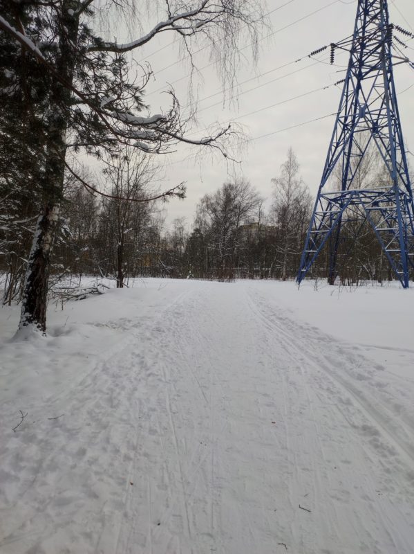 Трасса лыжная Кубинка-1, состояние на 13 февраля 2024 по отзыву, фото 8. 