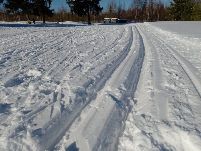 Трасса лыжная Тучково, состояние на 19 февраля 2024 по отзыву, фото 1. 
