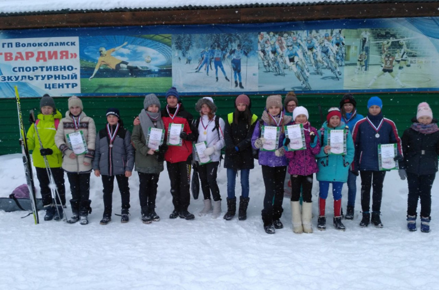 Волоколамск лыжная трасса вид 3.  