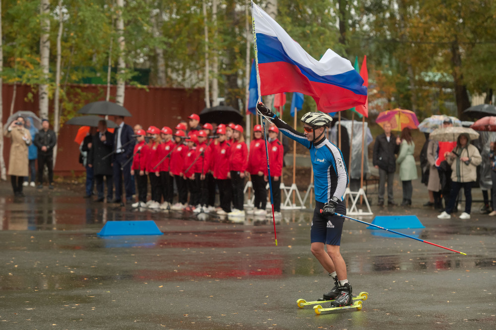 Манин Парк лыжная трасса вид 2.  