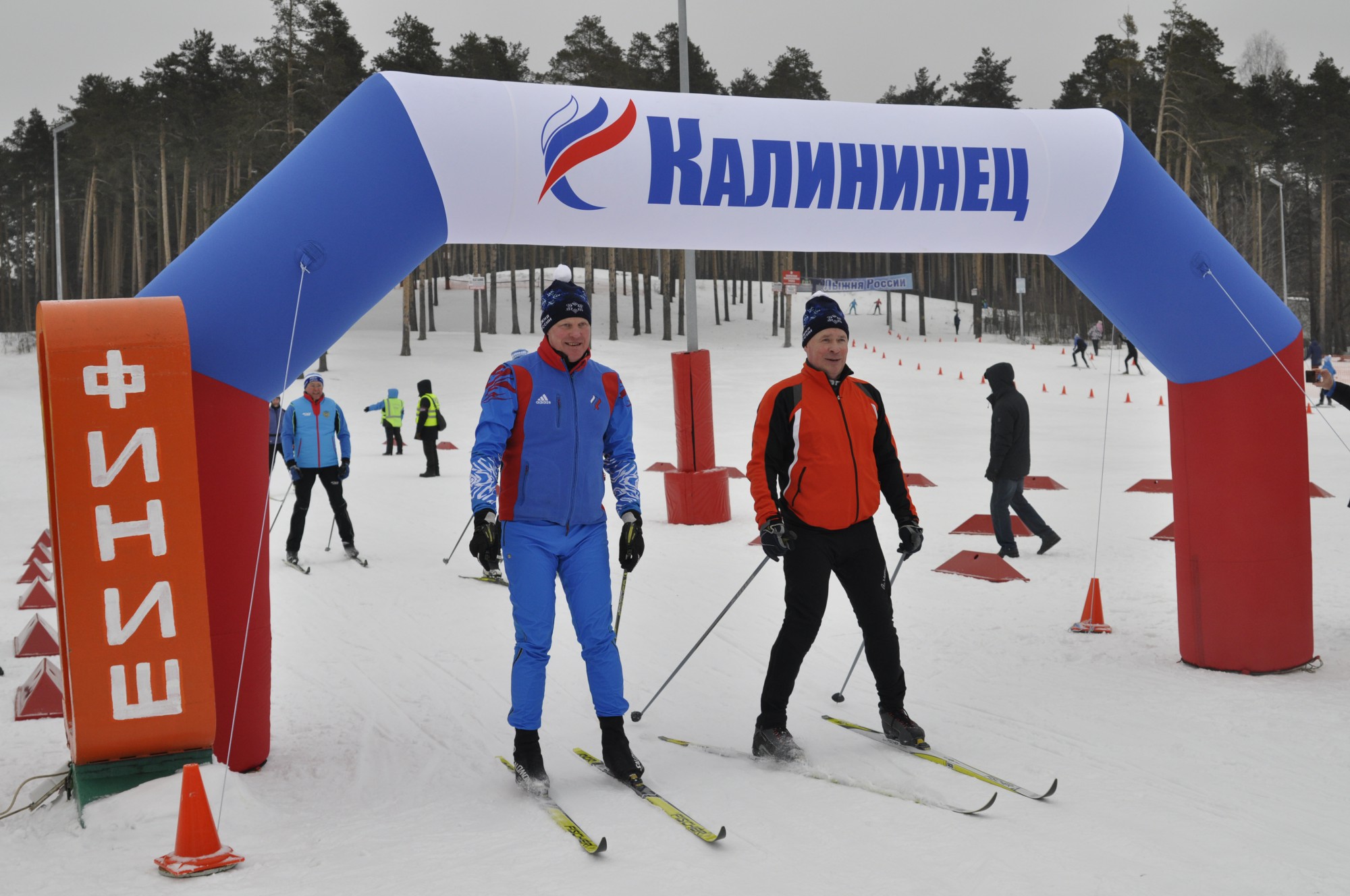 Калининец лыжная трасса вид 8.  