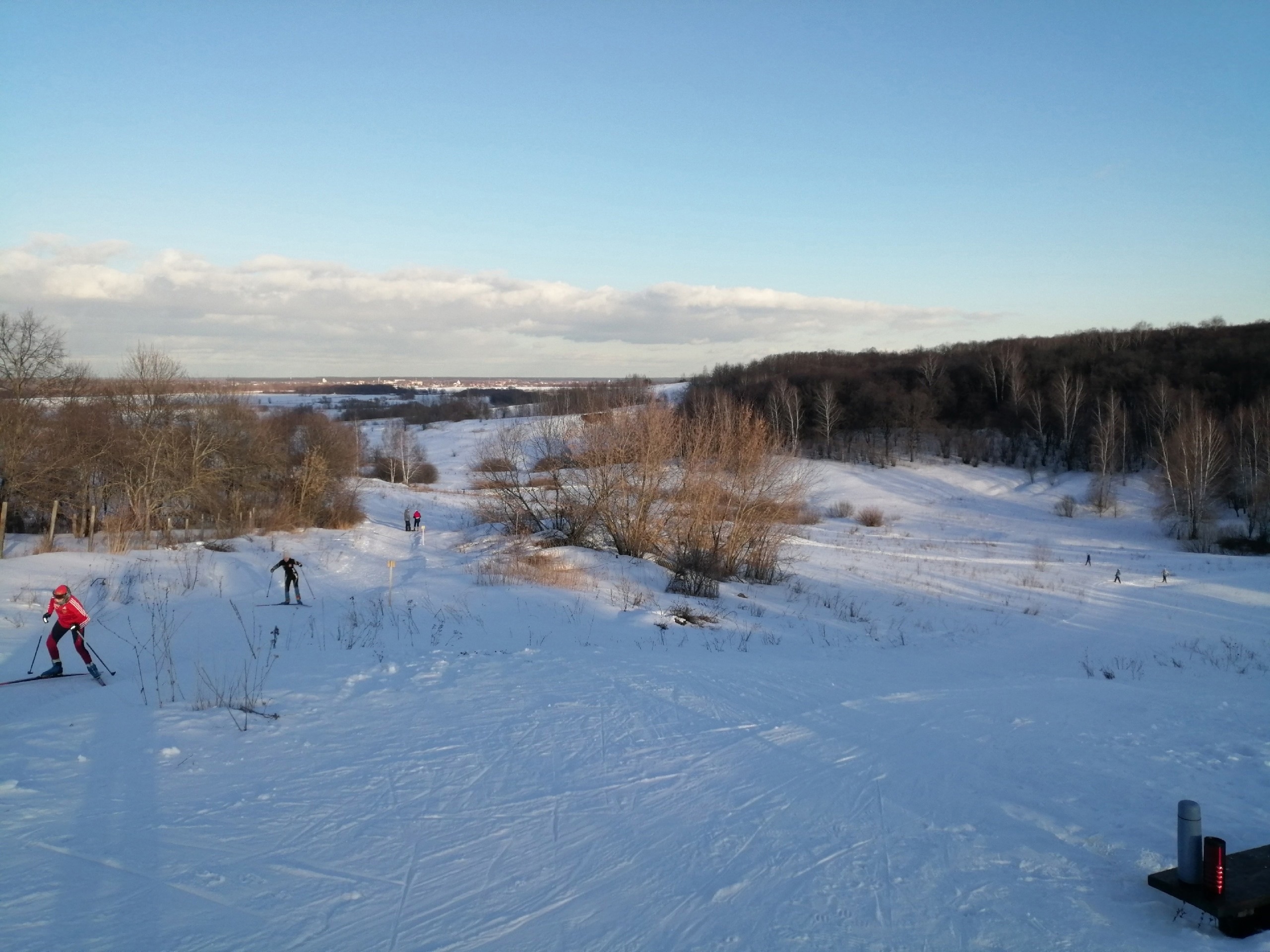 Буково лыжная трасса вид 3.  