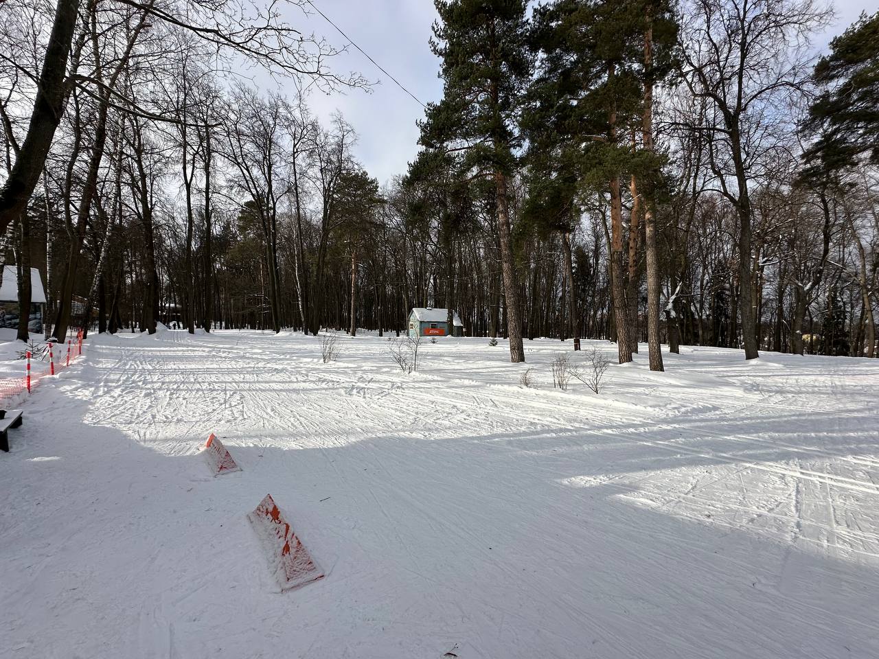 Королев лыжная трасса вид 2.  