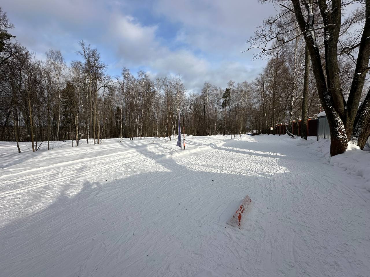 Королев лыжная трасса вид 3.  