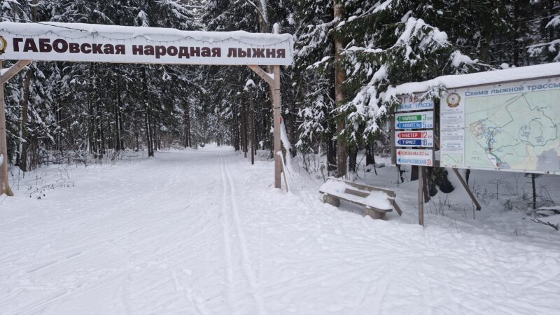 Трасса лыжная ГАБО, состояние на 13 декабря 2024 по отзыву, фото 1. 