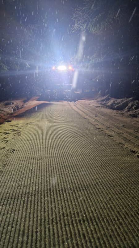 Трасса лыжная ГАБО, состояние на 12 января 2025 по отзыву, фото 6. 