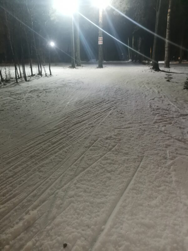 Трасса лыжная Королев, состояние на 17 января 2025 по отзыву, фото 1. 