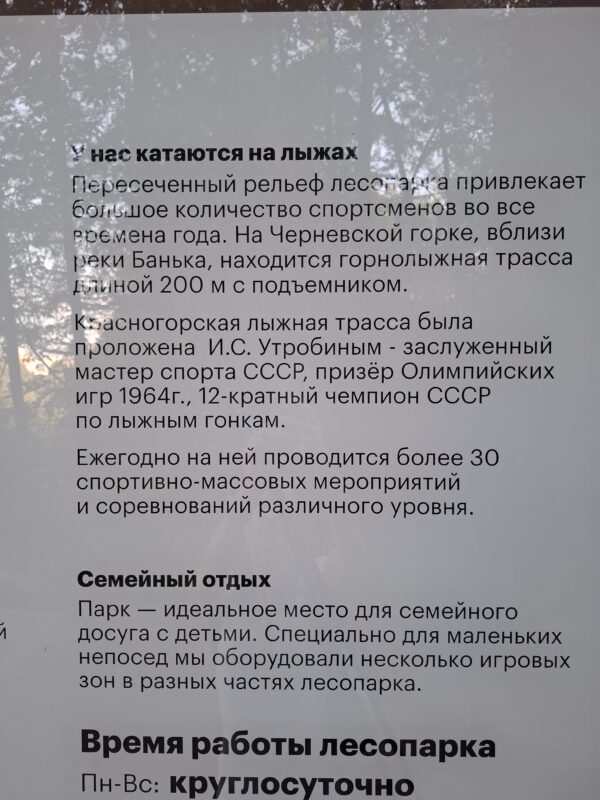 Трасса лыжная Красногорск, состояние на 28 июля 2025 по отзыву, фото 16. 