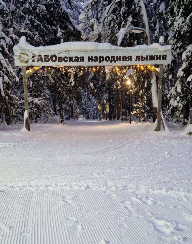 Трасса лыжная ГАБО, состояние на 15 января 2026 по отзыву, фото 1. 