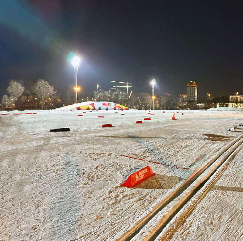 Трасса лыжная Лужники, состояние на 8 февраля 2026 по отзыву, фото 1. 