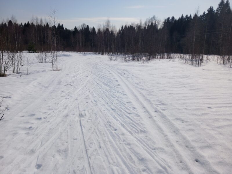 Трасса лыжная Тучково, состояние на 17 марта 2026 по отзыву, фото 2. 
