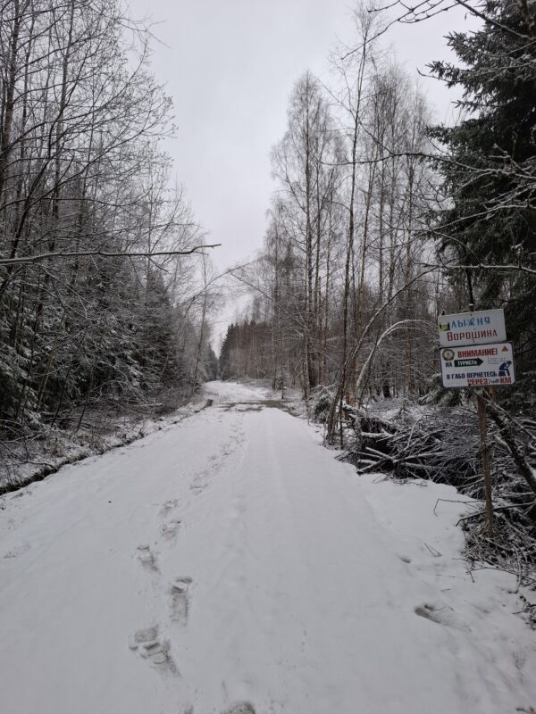 Трасса лыжная ГАБО, состояние на 10 апреля 2026 по отзыву, фото 4. 