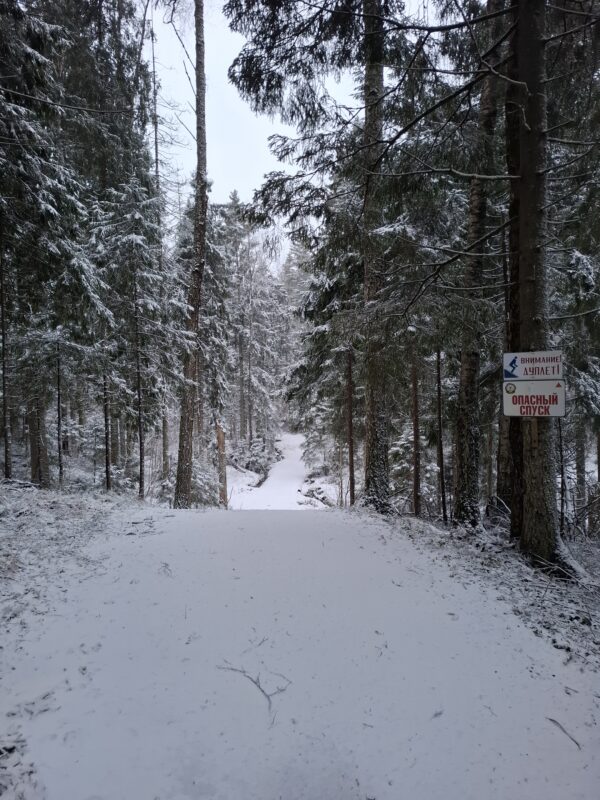 Трасса лыжная ГАБО, состояние на 10 апреля 2026 по отзыву, фото 13. 